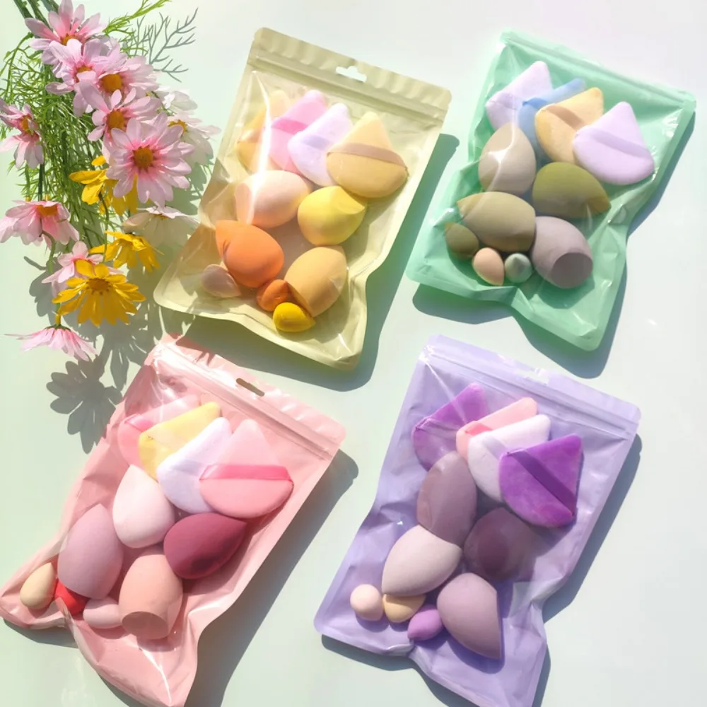 Beauty Blender In Makeup - 11/12 個化粧パフメイクスポンジブレンダー美容卵ファンデーションスポンジパウダーパフ女性メイクアップアクセサリー美容ツール
