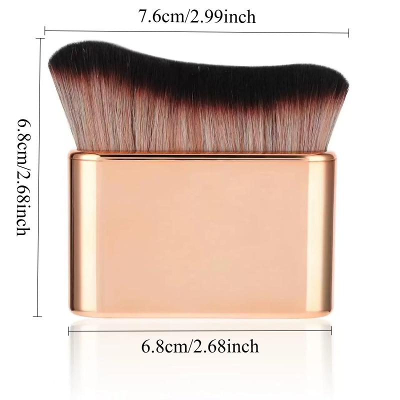1個入りハンドヘルドメイクアップブラシ、ファンデーションブラ - Beauty Makeup Brands のレビューと価格