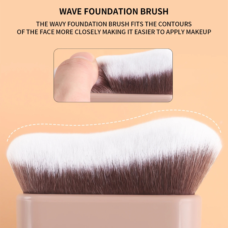 1個入りハンドヘルドメイクアップブラシ、ファンデーションブラ - Beauty Makeup Brands のレビューと価格