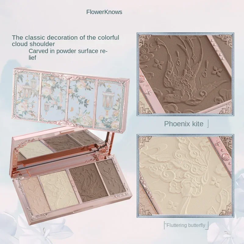 エンボスハイライトと輪郭パレット、フェイスパウダー、輪郭キッ - Highlighter Bronzer Palette のレビューと価格