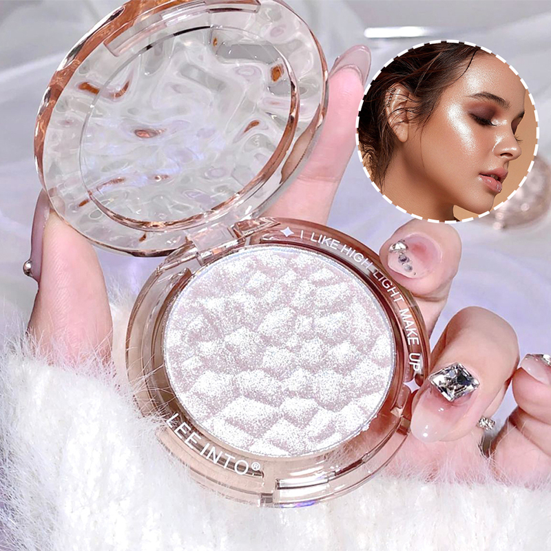 高光沢パウダー グロス グリッター ハイライト コンター パ - Highlighter Bronzer Palette のレビューと価格