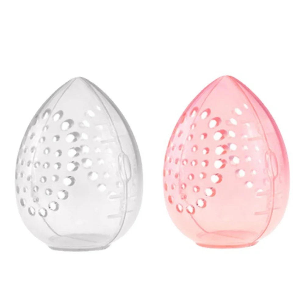 化粧品スポンジ収納ボックス化粧パウダーパフ空の卵型フレーム透 - Beauty Makeup Egg のレビューと価格