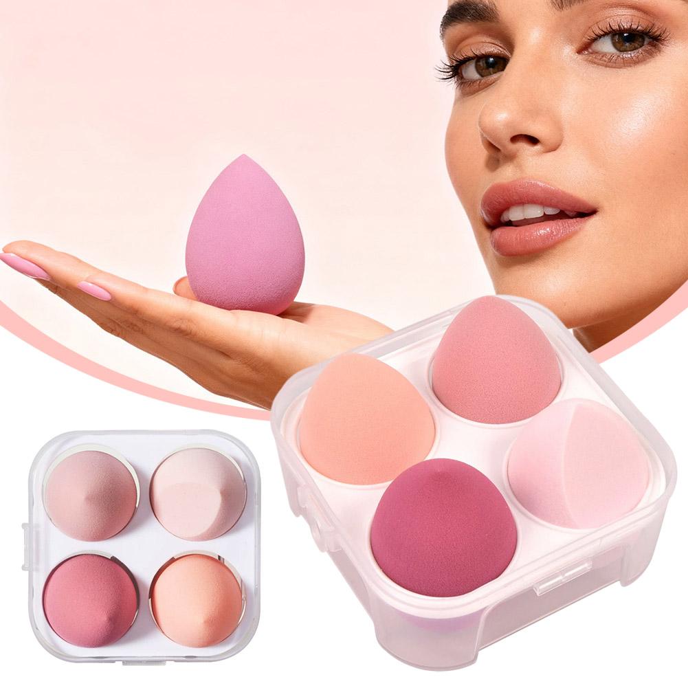 4 ピース/セットカラーミキシングビューティーエッグビューテ - Beauty Makeup Egg のレビューと価格
