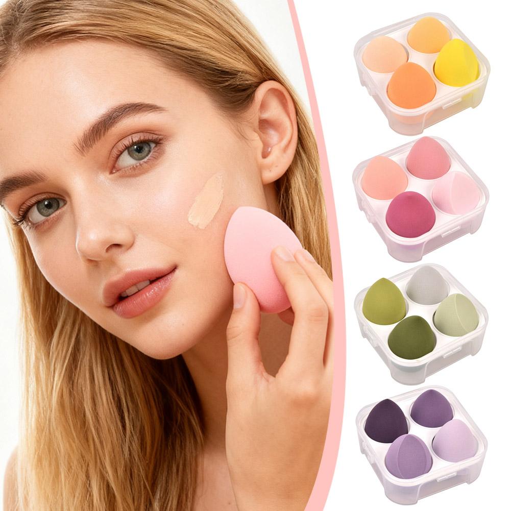 4 ピース/セットカラーミキシングビューティーエッグビューテ - Beauty Makeup Egg のレビューと価格