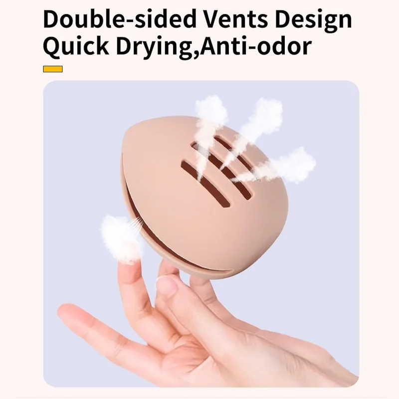 美容卵用シリコン収納バッグ,通気性と防塵性,メイクアップスポ - Beauty Makeup Egg のレビューと価格