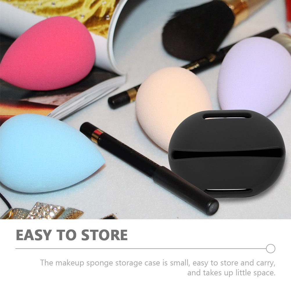 スポンジホルダー パフ トラベルメイクアップブラシ パウダー - Beauty Makeup Egg のレビューと価格