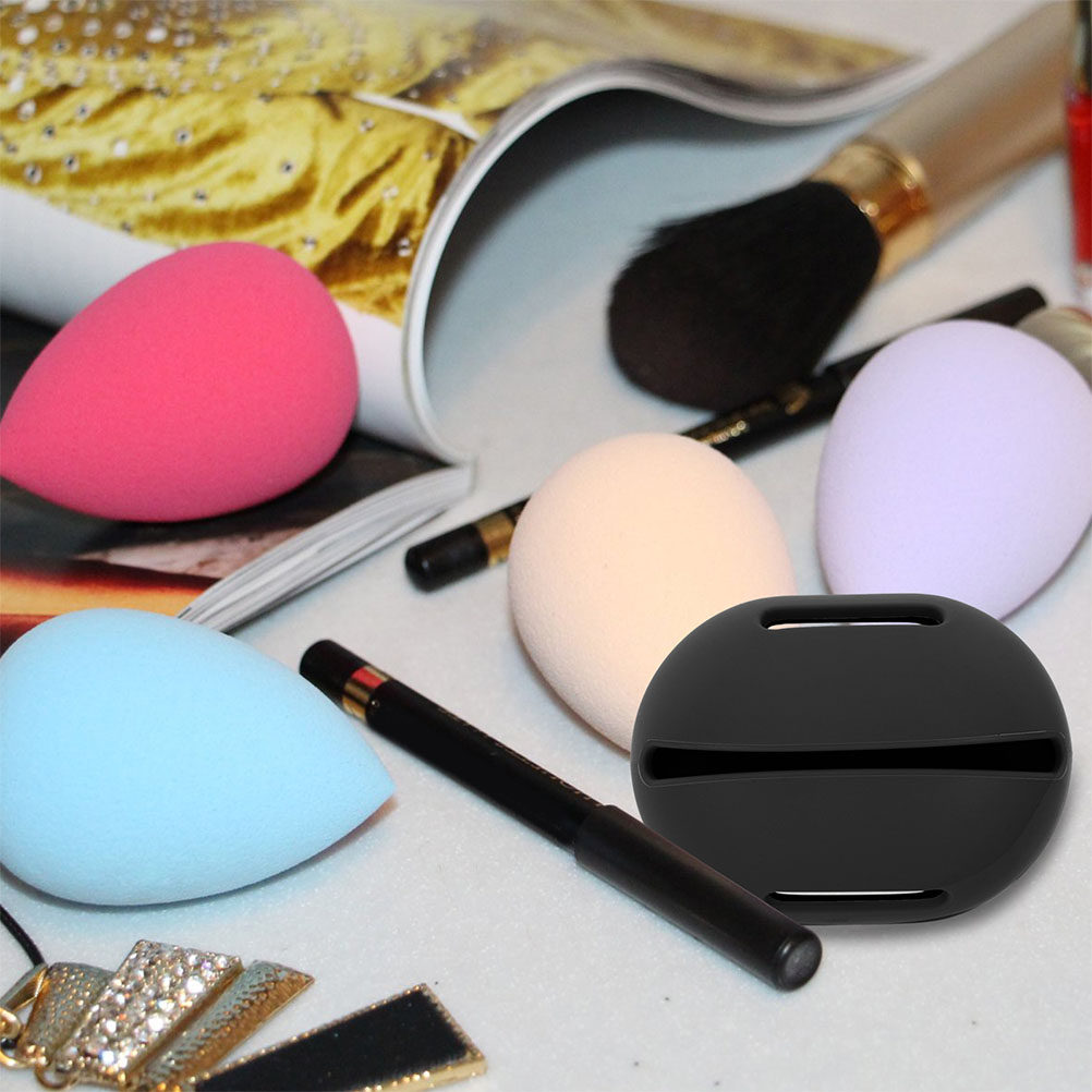 スポンジホルダー パフ トラベルメイクアップブラシ パウダー - Beauty Makeup Egg のレビューと価格
