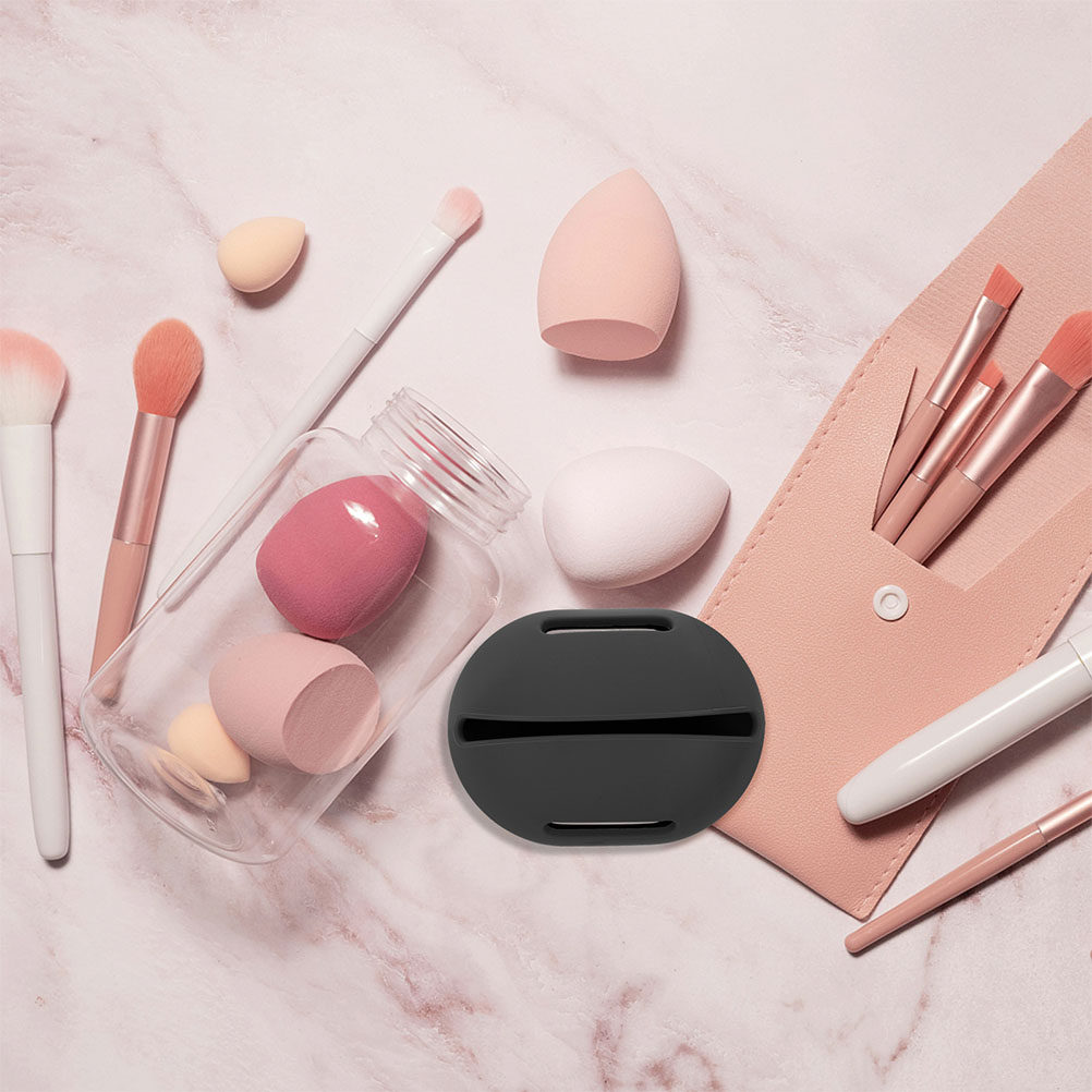スポンジホルダー パフ トラベルメイクアップブラシ パウダー - Beauty Makeup Egg のレビューと価格