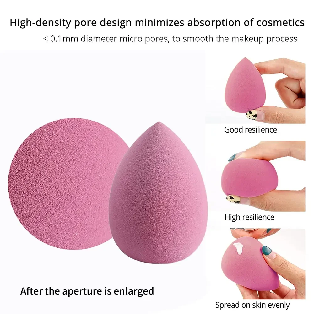 4 個美容スポンジツールメイクアップパフパウダーファンデーシ - Beauty Blender In Makeup のレビューと価格