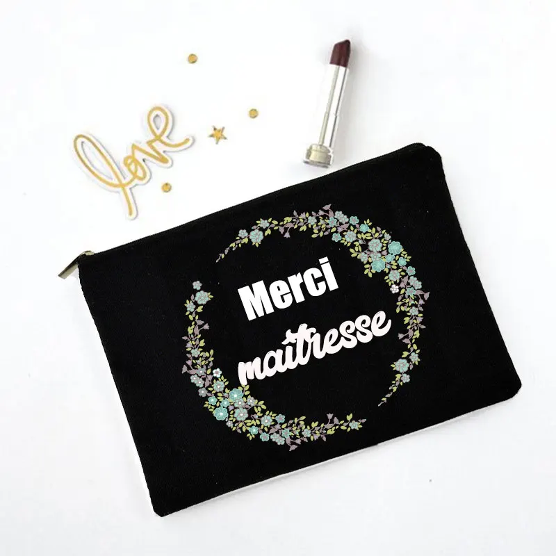女性のための化粧袋,感謝のプリント,トイレタリー,ポーチ,ギ - Beauty Makeup Case のレビューと価格
