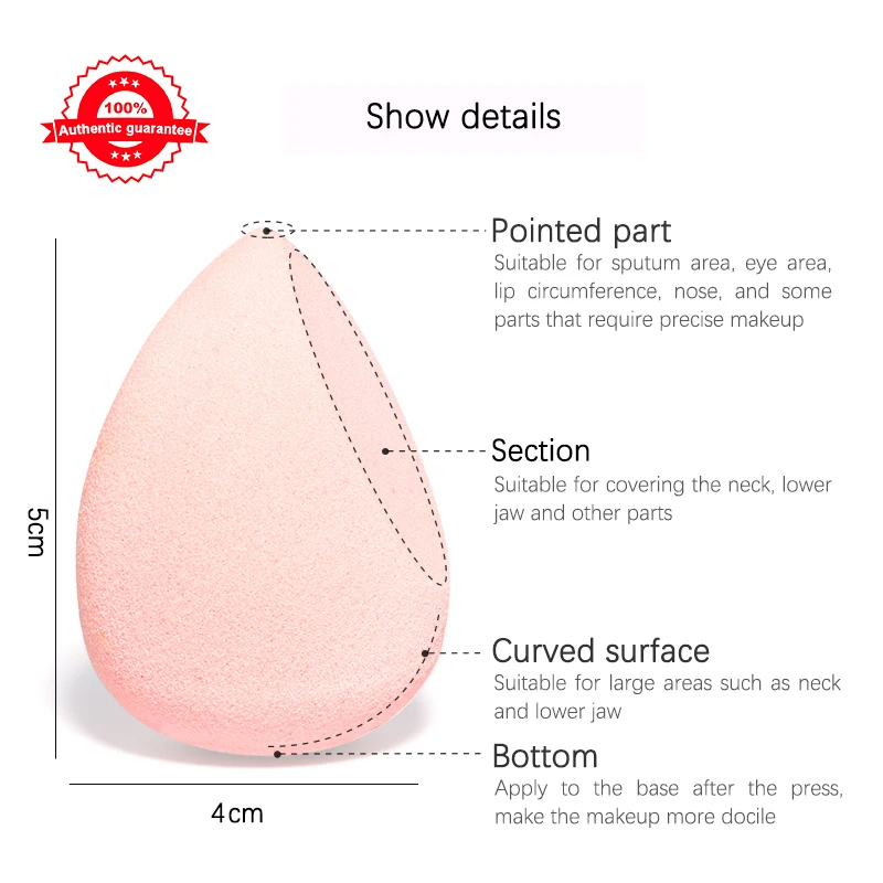 20/5/1 個メイクスポンジコンシーラースムーズ化粧パウダ - Beauty Blender In Makeup のレビューと価格