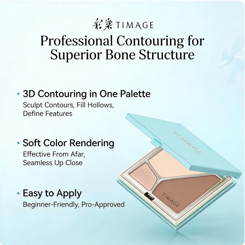 TIMAGE トラベルサイズ マスターマット ハイライターパ - Highlighter Bronzer Palette のレビューと価格
