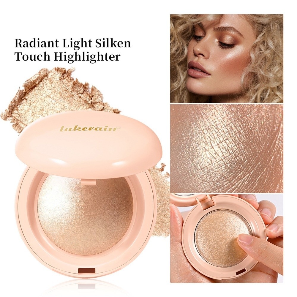長持ちするフェイスハイライターパウダー、グリッター、瞬時にシ - Highlighter Bronzer Palette のレビューと価格