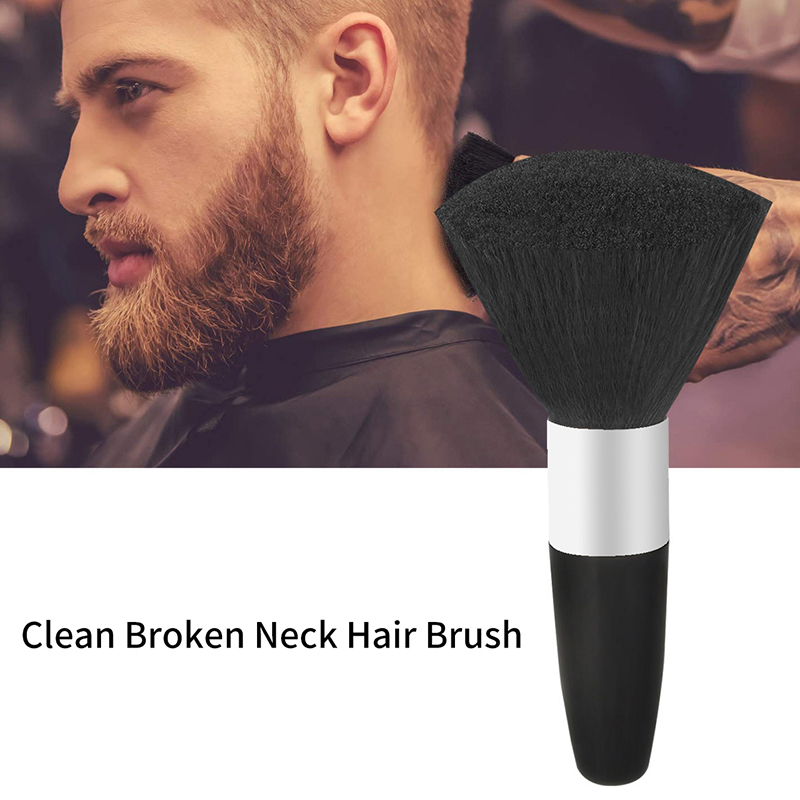 新しいソフトネックフェイスダスター理容師黒ひげブラシヘアクリ - Beauty Queen Makeup のレビューと価格