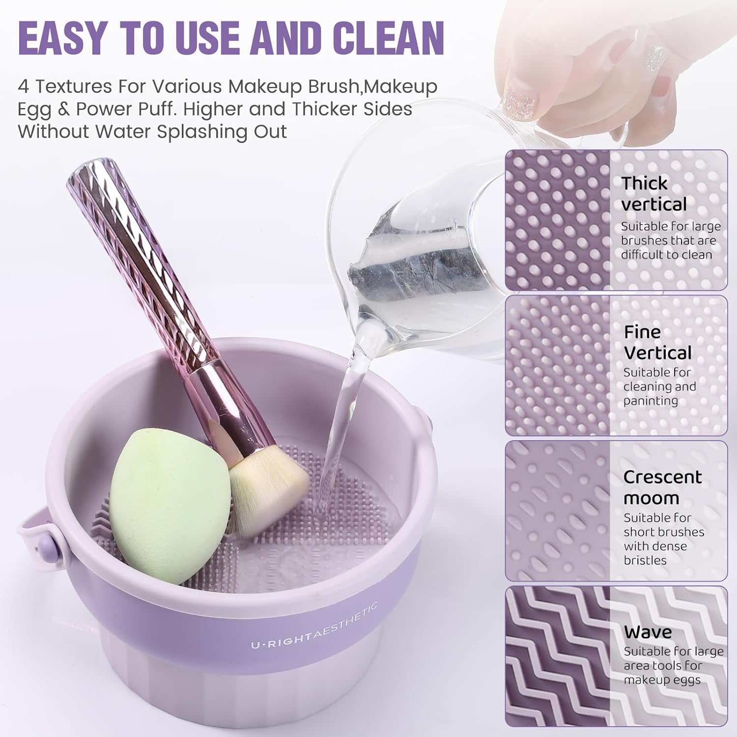 メイクブラシ洗浄ボウルビューティーエッグ洗浄ツール収納セット - Beauty Makeup Egg のレビューと価格