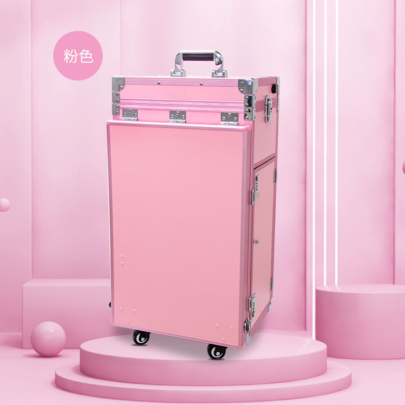 プロ用メイクアップスーツケース 高級荷物入れツールケース 美 - Beauty Makeup Trolley のレビューと価格