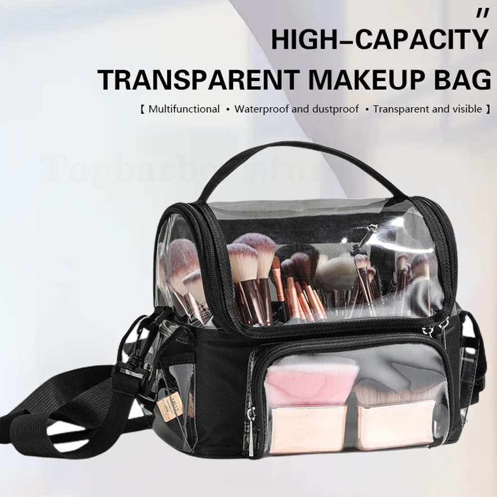 メイクブラシホルダーバックパックメイクアップアーティストトラ - Beauty Makeup Case のレビューと価格