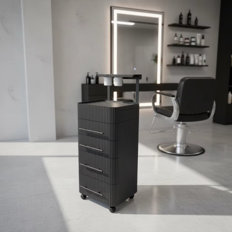 シンプルでおしゃれな理髪店ツールキャビネット、美容メイク収納 - Beauty Makeup Trolley のレビューと価格