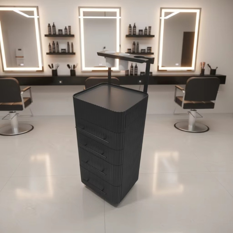 シンプルでおしゃれな理髪店ツールキャビネット、美容メイク収納 - Beauty Makeup Trolley のレビューと価格