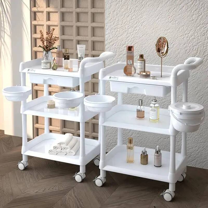 カートツールローリングサロントロリーマニキュア化粧品サロント - Beauty Makeup Trolley のレビューと価格