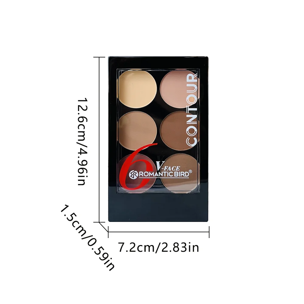 フェイスシャドウとハイライト,輪郭パウダーパレット,ブラシ付 - Highlighter Bronzer Palette のレビューと価格
