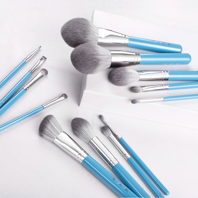 MyDestiny ブルーアイリス 13 個メイクブラシセッ - Beauty Queen Makeup のレビューと価格
