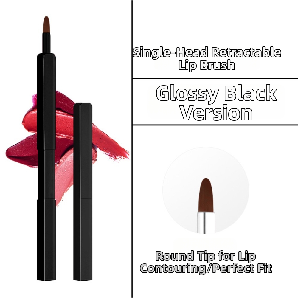 美容ツールアルミチューブ格納式リップブラシリップライナー化粧 - Beauty Makeup Pic のレビューと価格