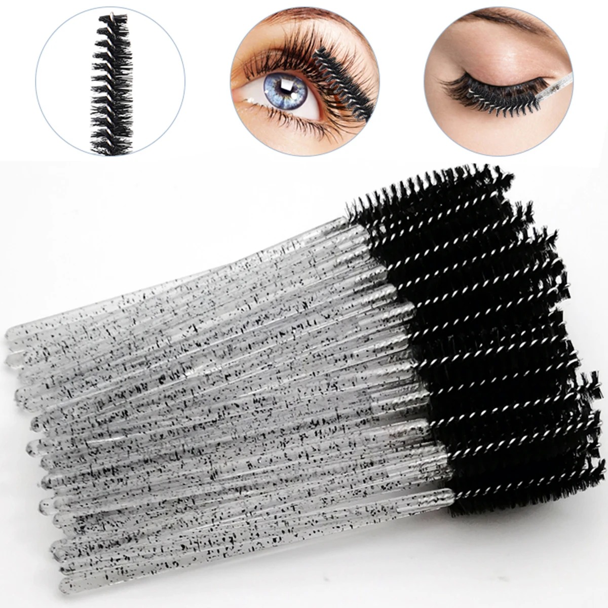 卸売 100 個マスカラ Spoolies 使い捨てまつげ  - Beauty Makeup Brands のレビューと価格