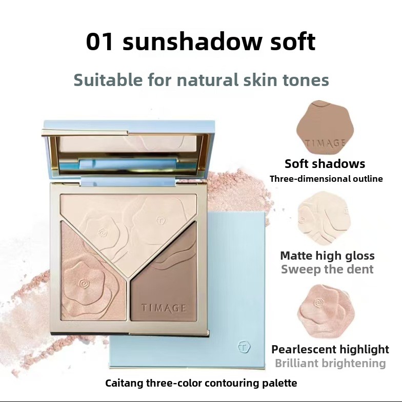 TIMAGE コントゥアリング パレット アップグレード バ - Highlighter Bronzer Palette のレビューと価格