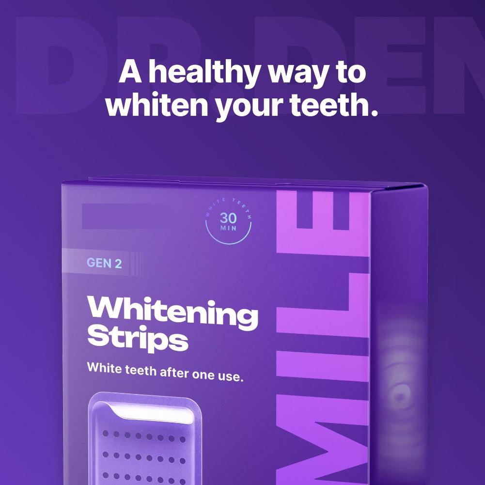 パープルフォーミュラ歯のホワイトニングストリップは歯を明るく - Teeth Whitening Strips のレビューと価格
