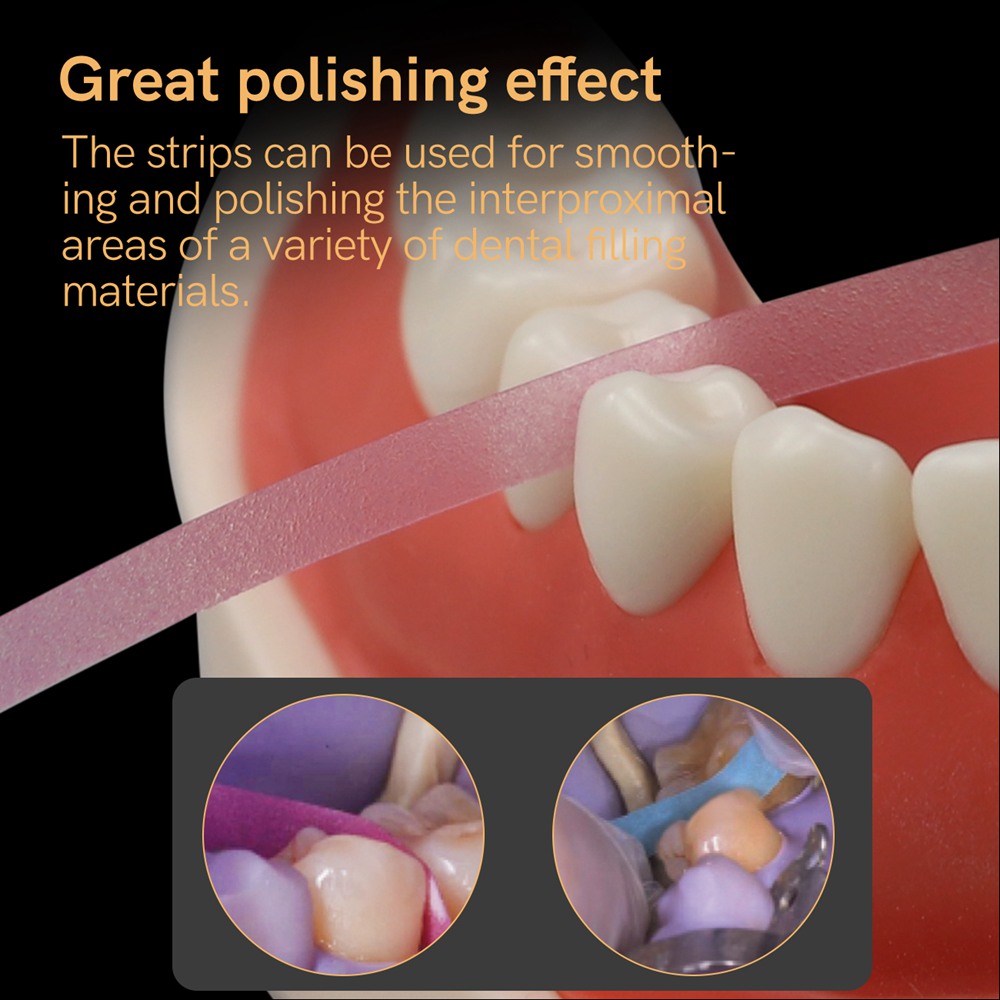 歯を研磨するための樹脂ストリップのロール,6m x 4mm, - Teeth Whitening Strips のレビューと価格