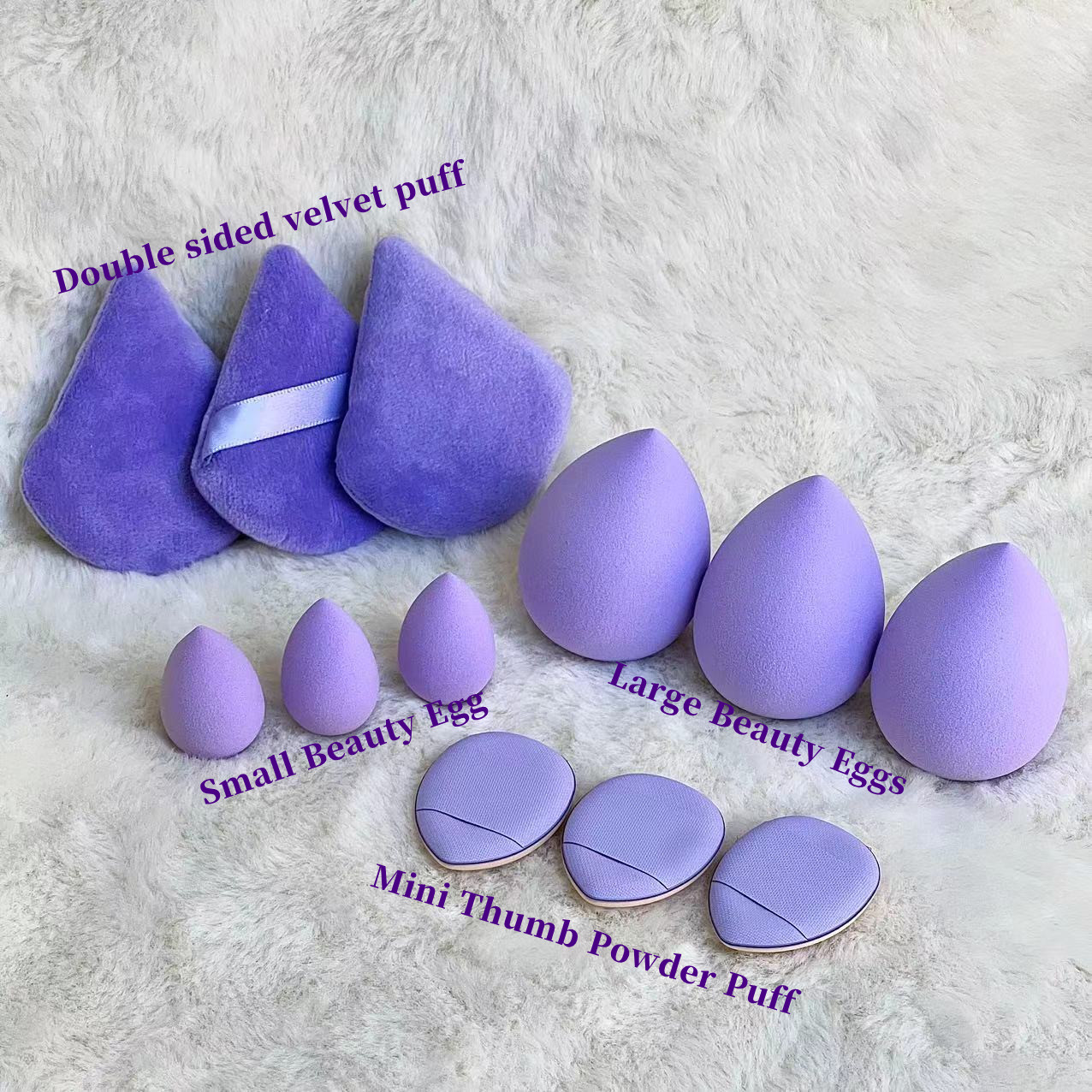 YS00081-ビューティーエッグセット ミニフィンガーパウ - Beauty Makeup Egg のレビューと価格